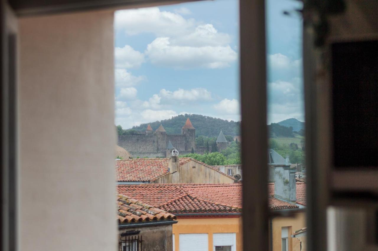 Les Clés de Laure - Le Boheme - Netflix - Wifi - Vue sur les toits et le chateau Carcassonne Extérieur photo