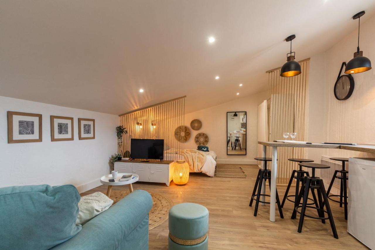 Les Clés de Laure - Le Boheme - Netflix - Wifi - Vue sur les toits et le chateau Carcassonne Extérieur photo
